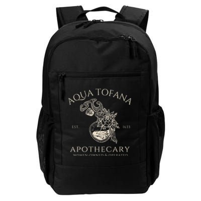 Funny Feminist Aqua Tofana Apothecary Vintage Daily Commute Backpack