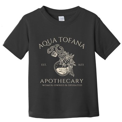 Funny Feminist Aqua Tofana Apothecary Vintage Toddler T-Shirt