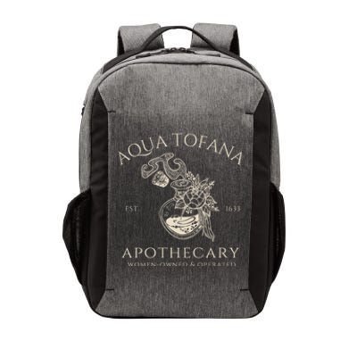 Funny Feminist Aqua Tofana Apothecary Vintage Vector Backpack