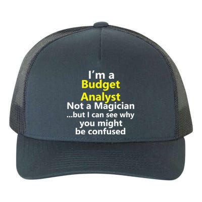 Funny Finance Analyst Job Career Budget Banking Accountant Great Gift Yupoong Adult 5-Panel Trucker Hat