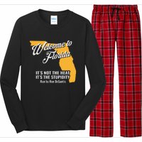 Funny Florida Anti Gov. Ron DeSantis Long Sleeve Pajama Set