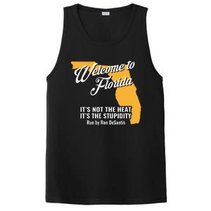 Funny Florida Anti Gov. Ron DeSantis PosiCharge Competitor Tank