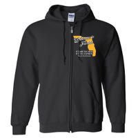 Funny Florida Anti Gov. Ron DeSantis Full Zip Hoodie