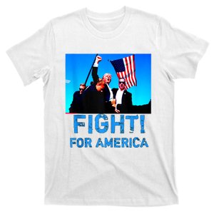 Fight For America Donald Trump 2024 Usa Election Voting T-Shirt