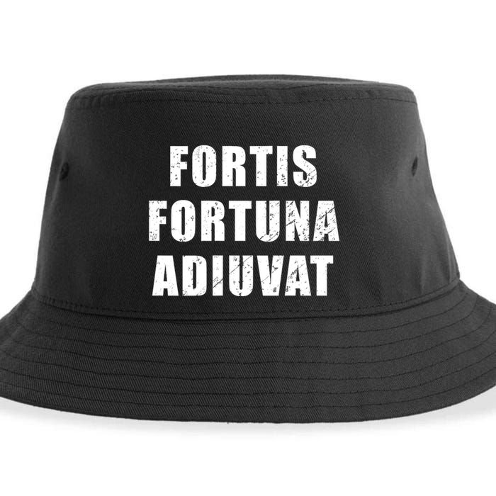 Fortis Fortuna Adiuvat Sustainable Bucket Hat