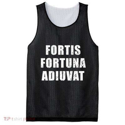 Fortis Fortuna Adiuvat Mesh Reversible Basketball Jersey Tank