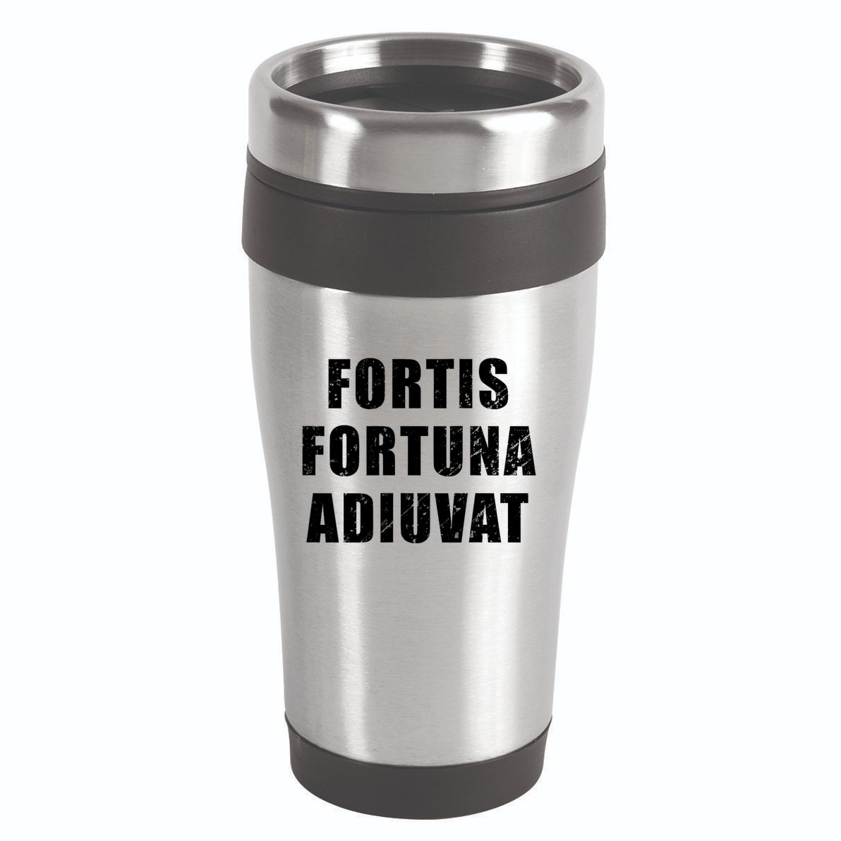 Fortis Fortuna Adiuvat 16oz Travel Tumbler