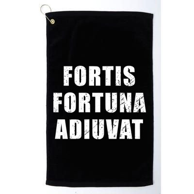 Fortis Fortuna Adiuvat Golf Towel