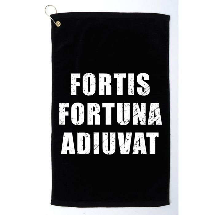 Fortis Fortuna Adiuvat Golf Towel