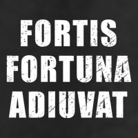 Fortis Fortuna Adiuvat Golf Towel