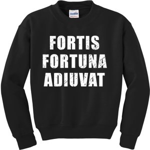 Fortis Fortuna Adiuvat Kids Sweatshirt