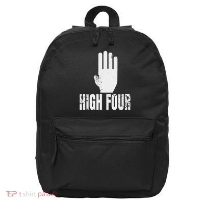 Funny Finger Ampu Finger Amputation Sarcastic Thumb 16 in Basic Backpack