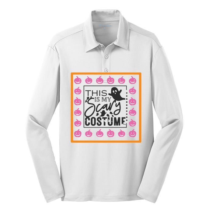 Falloween Silk Touch Performance Long Sleeve Polo