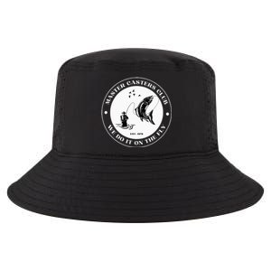 Fly Fishing Avid Fisherman Master Caster Anglers Club Cool Comfort Performance Bucket Hat