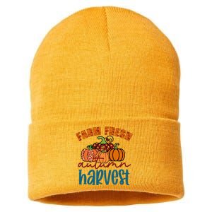 Farm Fresh Autumn Harvest Sustainable Knit Beanie