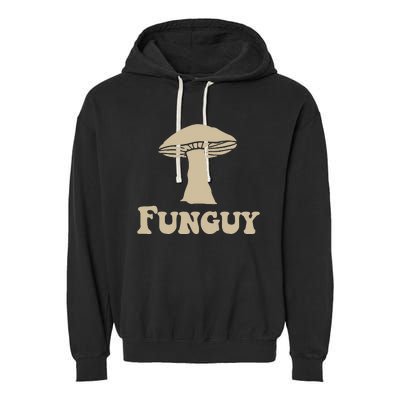 Funguy Funny Apparel Garment-Dyed Fleece Hoodie