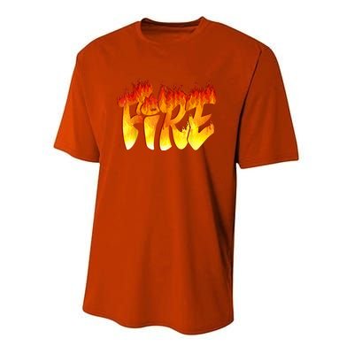 Funny Fire And Ice Costume Halloween Family Matching Youth Performance Sprint T-Shirt