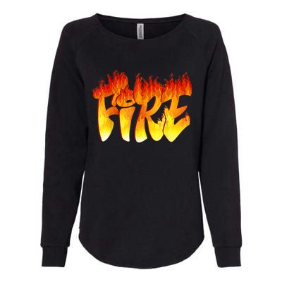 Funny Fire And Ice Costume Halloween Family Matching Womens California Wash Sweatshirt