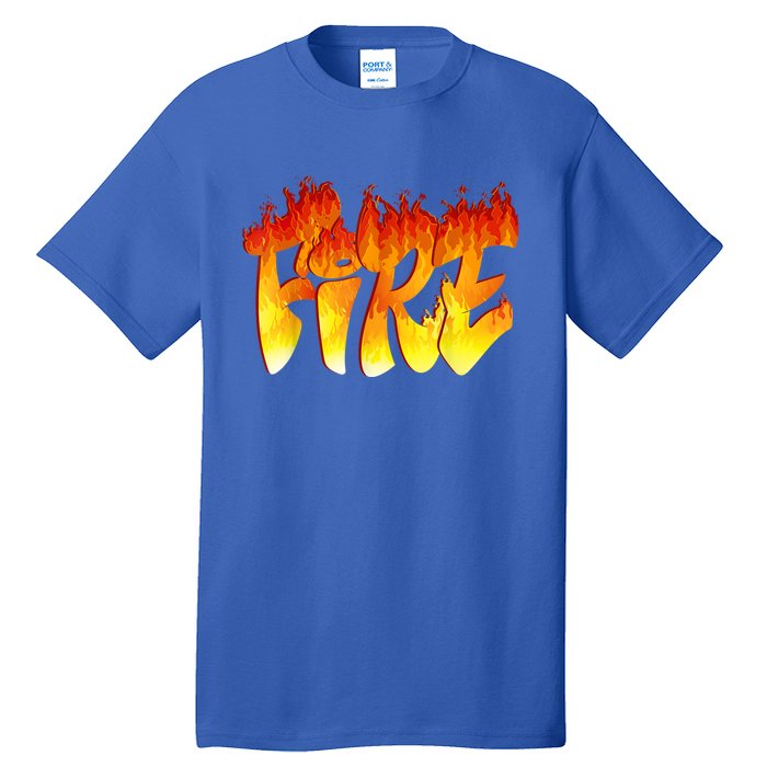 Funny Fire And Ice Costume Halloween Family Matching Tall T-Shirt