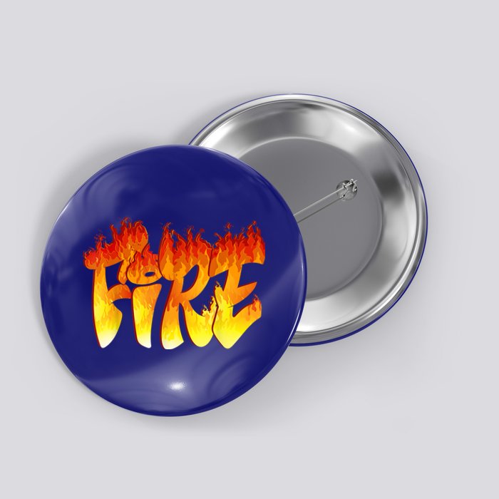 Funny Fire And Ice Costume Halloween Family Matching Button