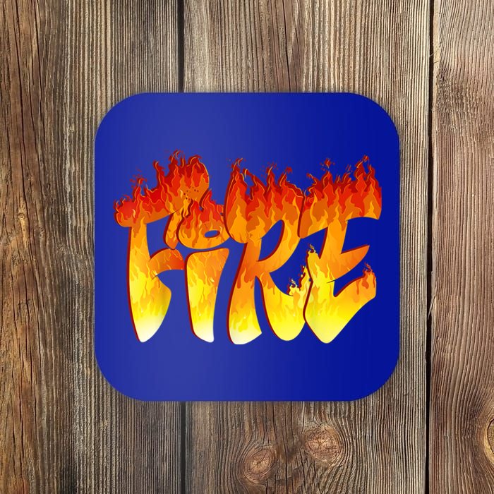 Funny Fire And Ice Costume Halloween Family Matching Coaster