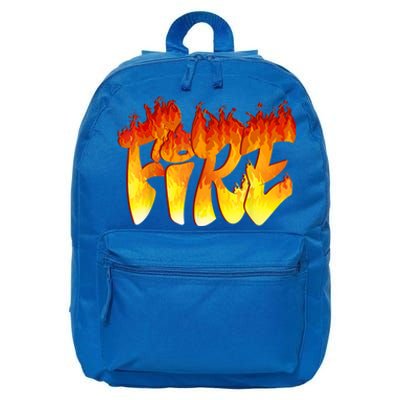 Funny Fire And Ice Costume Halloween Family Matching 16 in Basic Backpack