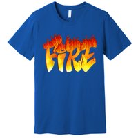 Funny Fire And Ice Costume Halloween Family Matching Premium T-Shirt