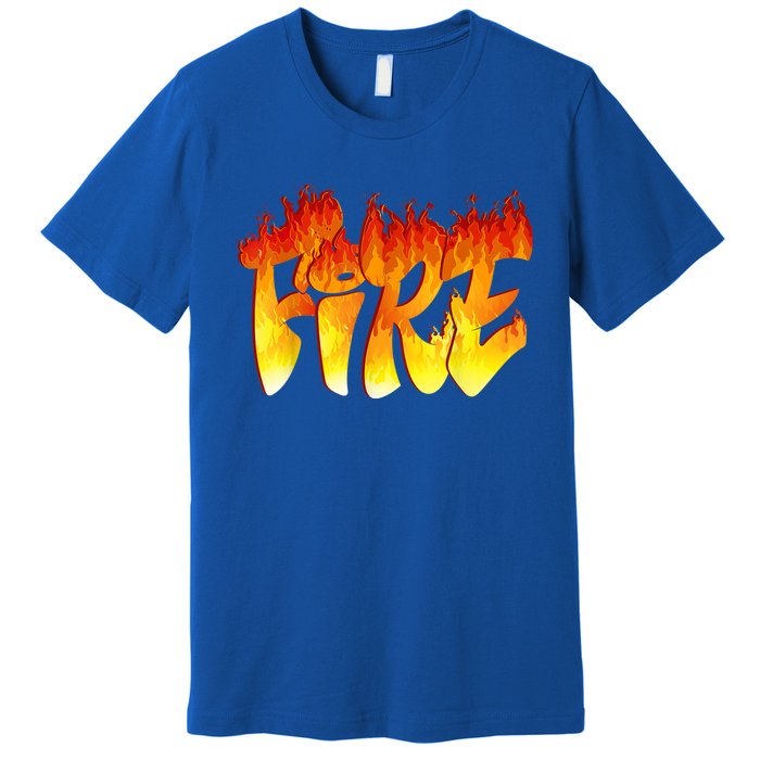 Funny Fire And Ice Costume Halloween Family Matching Premium T-Shirt