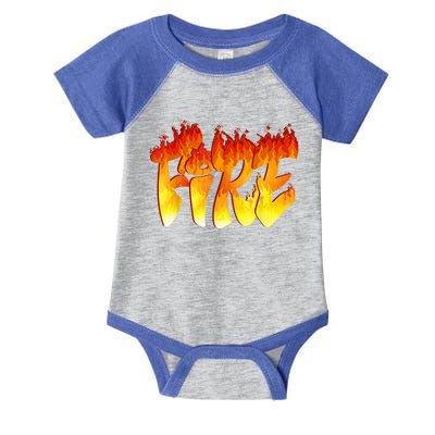 Funny Fire And Ice Costume Halloween Family Matching Infant Baby Jersey Bodysuit