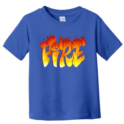 Funny Fire And Ice Costume Halloween Family Matching Toddler T-Shirt