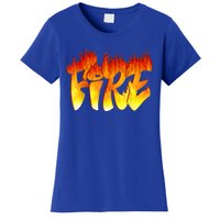 Funny Fire And Ice Costume Halloween Family Matching Women's T-Shirt