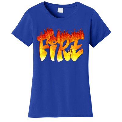 Funny Fire And Ice Costume Halloween Family Matching Women's T-Shirt