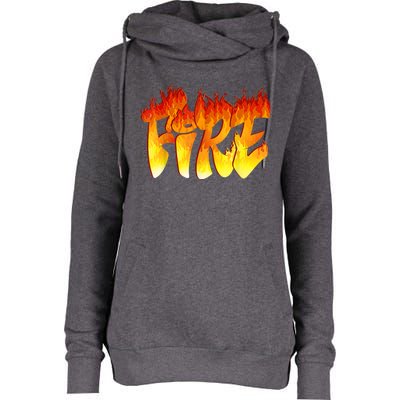 Funny Fire And Ice Costume Halloween Family Matching Womens Funnel Neck Pullover Hood