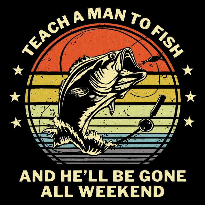 Fishing- Funny Angler Fisherman Humor Funny Dad Joke Doggie Tank