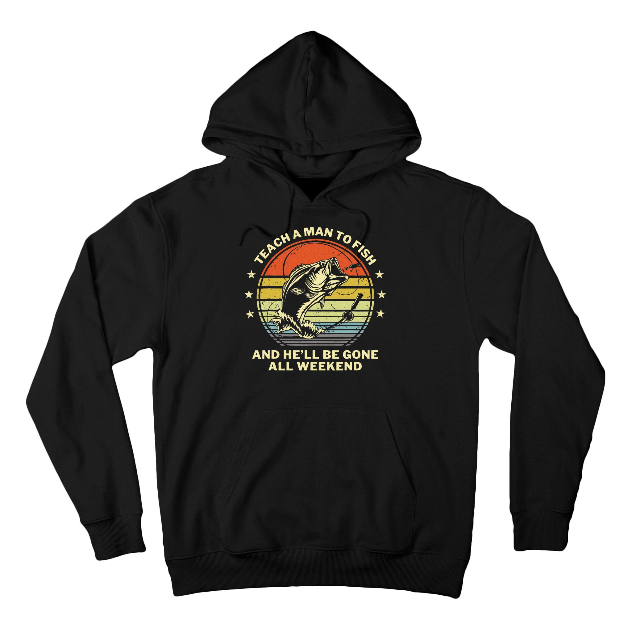 Fishing- Funny Angler Fisherman Humor Funny Dad Joke Tall Hoodie