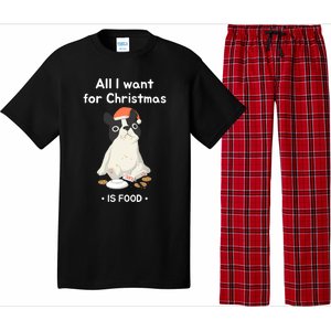 Funny Frenchie All I Want For Christmas Dog Lover Gift Great Gift Pajama Set