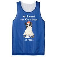 Funny Frenchie All I Want For Christmas Dog Lover Gift Great Gift Mesh Reversible Basketball Jersey Tank