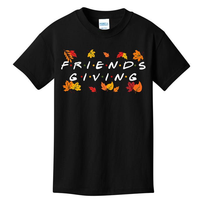 Friendsgiving Fall Autumn Friends & Family Kids T-Shirt