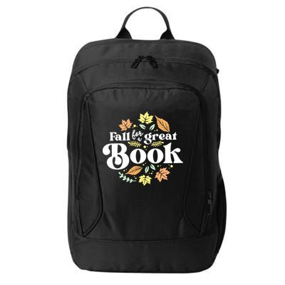 Fall For A Great Book Reading Librarian Autumn Teacher City Backpack