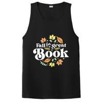 Fall For A Great Book Reading Librarian Autumn Teacher PosiCharge Competitor Tank