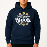 Fall For A Great Book Reading Librarian Autumn Teacher Hoodie
