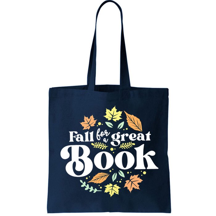 Fall For A Great Book Reading Librarian Autumn Teacher Bag