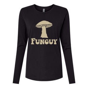 Funguy Funny Apparel Womens Cotton Relaxed Long Sleeve T-Shirt