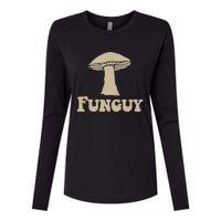 Funguy Funny Apparel Womens Cotton Relaxed Long Sleeve T-Shirt