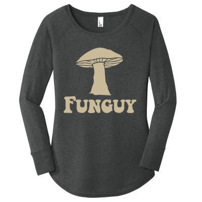 Funguy Funny Apparel Women's Perfect Tri Tunic Long Sleeve Shirt