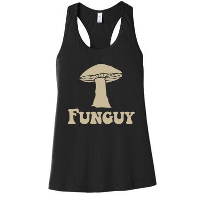 Funguy Funny Apparel Women's Racerback Tank