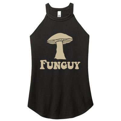 Funguy Funny Apparel Women's Perfect Tri Rocker Tank