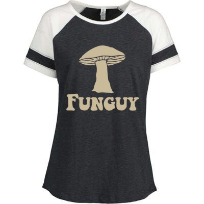 Funguy Funny Apparel Enza Ladies Jersey Colorblock Tee