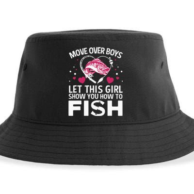 Funny Fishing Art For  Fishing Lover Fisherwoman Sustainable Bucket Hat