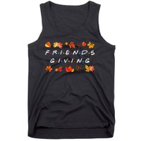 Friendsgiving Fall Autumn Friends & Family Thanksgiving Tank Top